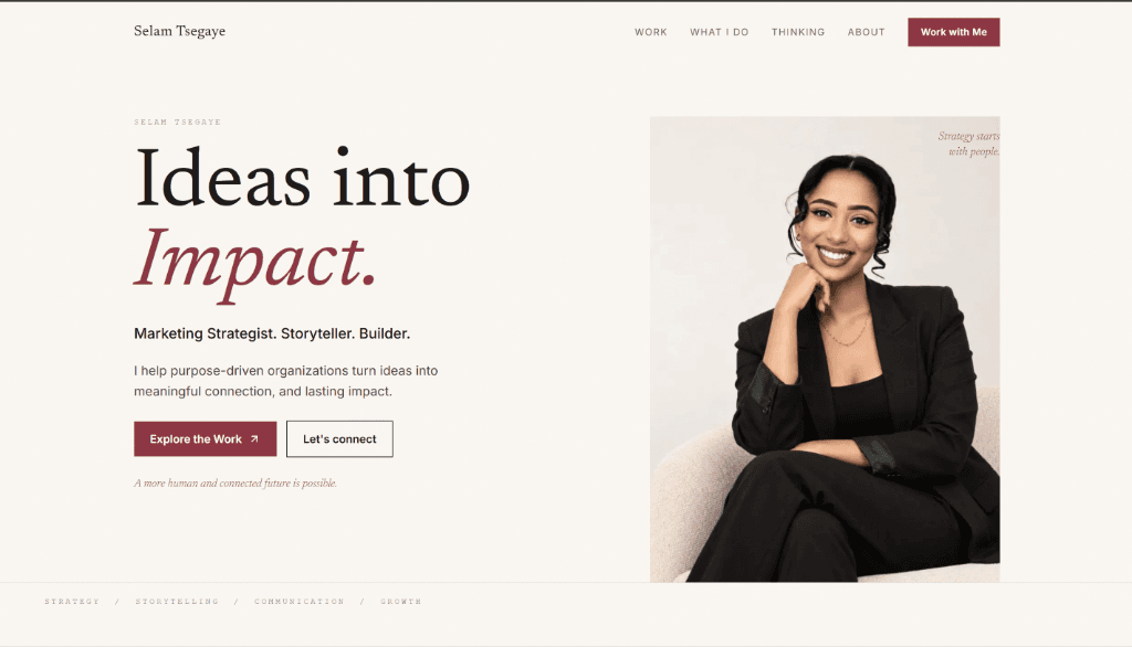 Selam’s Portfolio preview
